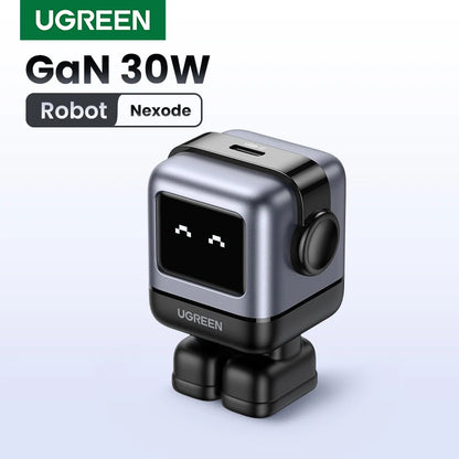 【NEW Sale】 30W Gan Charger Robot Design PD Fast Charger PPS PD3.0 for Iphone 15 14 Fast Charge for Xiaomi Samsung Tablets