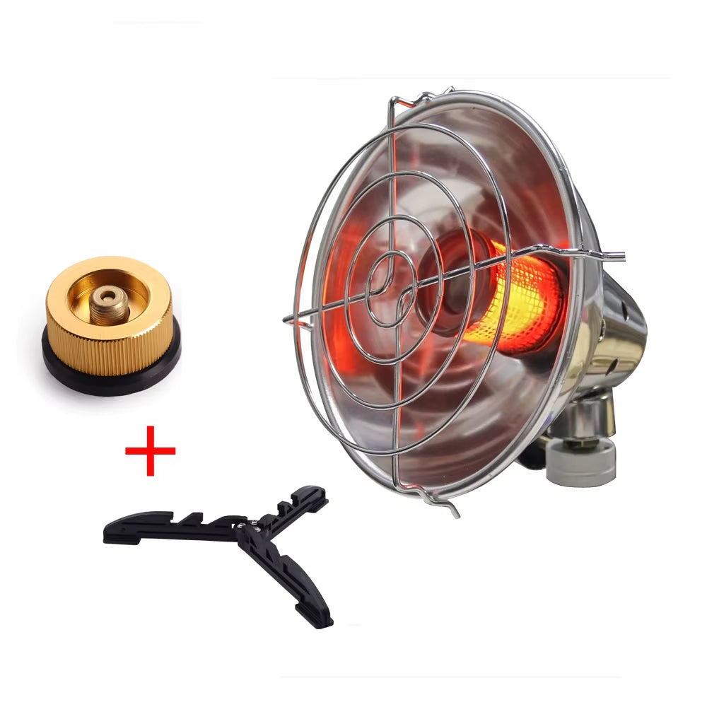Portable Gas Heater Outdoor Warmer Propane Butane Tent Heater Camping Stove Cooker